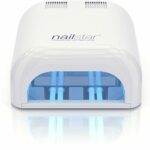 Nailstar 36 Watt Professional UV Nail Lamp Gel Nail Lamp for Gel Nails with 120 and 180 Second Timers + 4 x 9W Bulbs Included