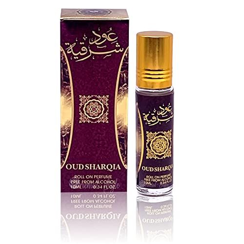 Oud Sharqia 10 ml Concentrated Perfume Oil for Women and Men | Long lasting Arabic Attar | Citrus Floral Oud