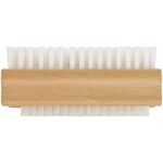 Elliott Wooden Nail Brush, Double Sided Hand and Nail Cleaning Brush, Scrubbing Brush To Clean Fingertips, Can Be Used on Fingernails And Toenail