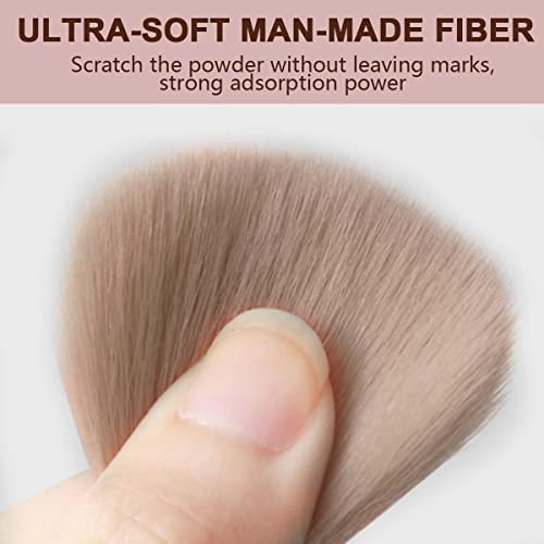 Professional Makeup Brushes Set Mini Makeup Brushes 8Pcs Portable Make up Set Premium Makeup Brushes Kits with PU Leather Bag Foundation Powder C