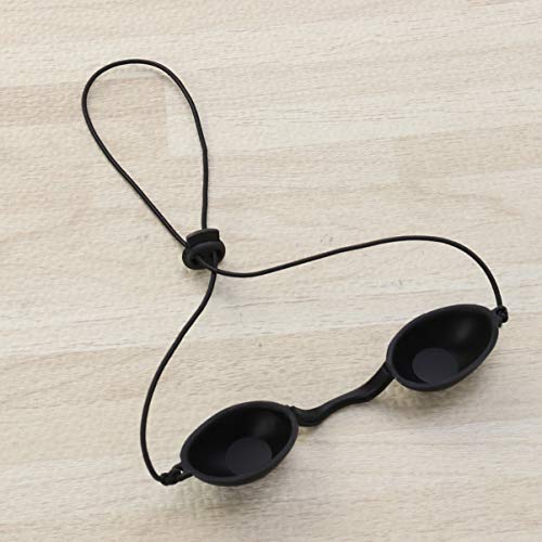 FOMIYES Sun Bed Eye Goggles Sun Bed Eye Goggles Tanning Bed Goggles Eye Protection Tanning Eyewear Sunbed Sunglasses for Tanning Beds LED Light (