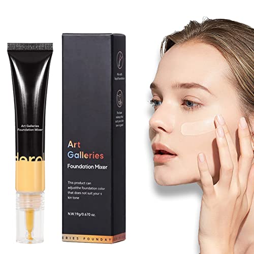 Foundation Mixer - Face Make-up Foundation for Mature Skin - Full Coverage Foundation Make Up Primer - Color Mixer Foundation Shade Adjuster - Ch