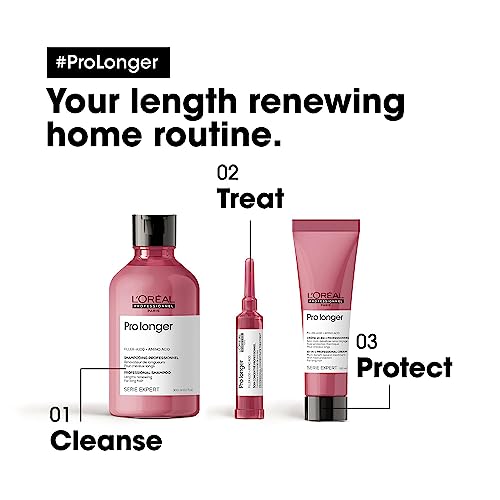 L’Oréal Professionnel | Shampoo, With Filler-A100 And Amino Acid for Long Hair With Thin Ends, Serie Expert Pro Longer