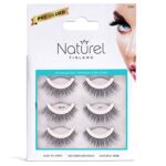 False Eyelashes Natural Self Adhesive - Pre Glued Lashes Multipack - Fake Eye Lashes