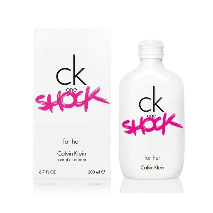 Ca|vin K|ein CK One Shock For Her Eau De Toilette EDT Woman Perfume Ladies Womens Fragrance Spray 200 ml