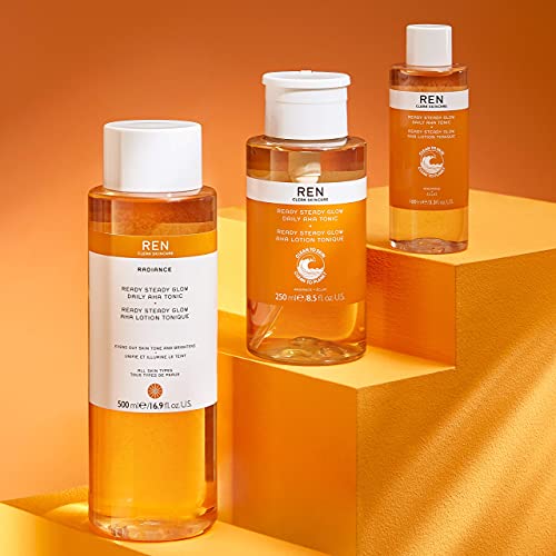 REN Clean Skincare Ready Steady Glow Daily AHA Tonic 100ml