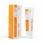 Solbar Sunscreen Zinc with Zinc Oxide Spf 38 Unscented Transparent Cream 4 oz
