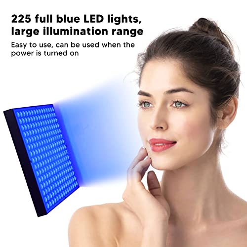 Face Tanning Lamp, Large Area Lighting Hanging Use 100-240V 225pcs LEDs 460nm Blue Tanning Lamp Foldable for Gifting(#2)