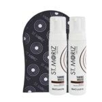 ST MORIZ ORIGINAL DARK TANNING MOUSSE X2 MITT AMAZON BUNDLE, FAKE TAN