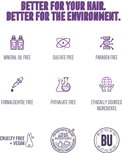 Blonde Toner Spray. Purple Leave In Toning Hair Treatment to Remove Brassy Surface Tones in Blonde, Platinum & Gray/Silver Hair. Paraben & Sulpha