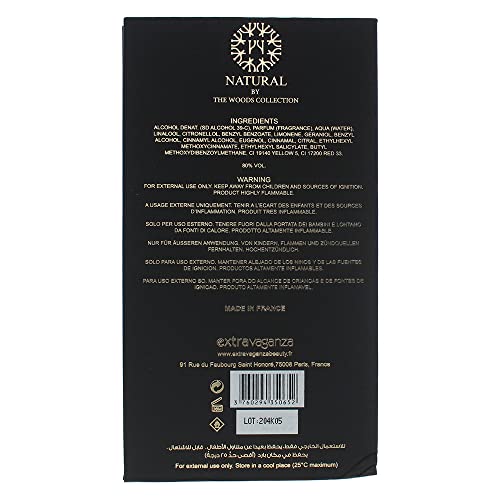 Natural by The Woods Collection Royal Night 2 Piece Eau De Parfum 100ml Eau De Parfum 5ml