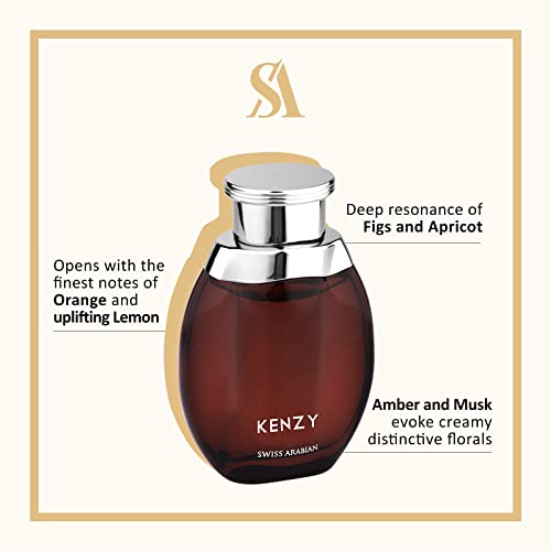Kenzy by Swiss Arabian for Unisex - 3.4 oz EDP Spray