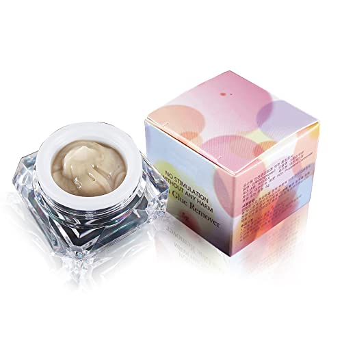 Eyelash Extension Remover Cream,Professional Eyelash Glue Remover,Low Irritation Cream,Fast Dissolving For False Eyelash Extension Glue Cream Nat