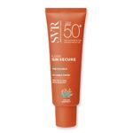 SVR SUN SECURE SPF50+ Fluid - Broad-Spectrum Hydrating Face/Decollete Sunscreen - All Skin Types, Very High UVA/UVB Protection, Non-Greasy, Water