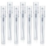 Bewudy Travel Mini Perfume Refillable Spray Container, 7 Pack 5ml Portable Perfume Spray Bottle, Scent Pump Case, Perfume Fragrance Empty Spray B