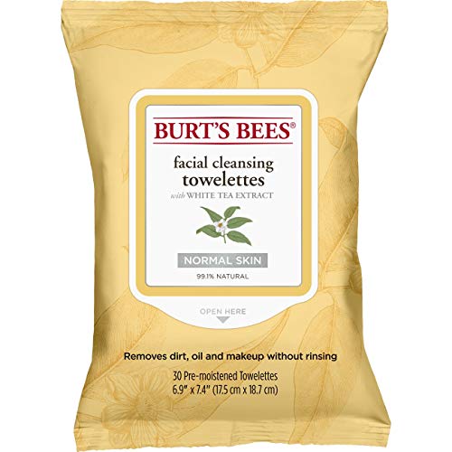 Burt'S Bees Facial Cleansing Towelettes, 30 Wipes ( Pack of 1)