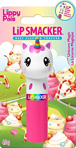 Lip Smacker - Lippy Pals Collection - Unicorn Lip Balm for Kids - Unicorn Magic Flavour - Unicorn Gifts for Girls - Unicorn Single Blister Pack