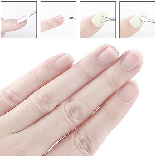 Cuticle Pusher 3Pcs Nail Tools Nail Cuticle Remover Metal Cuticle Pusher Nail Cuticle Pusher Nail Scraper Dual Cuticle Pusher Tool for Fingernail