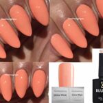 Bluesky Coral Fusion Light Coral Peach Limited Special Edition Nail Gel Polish UV LED Soak Off 10ml