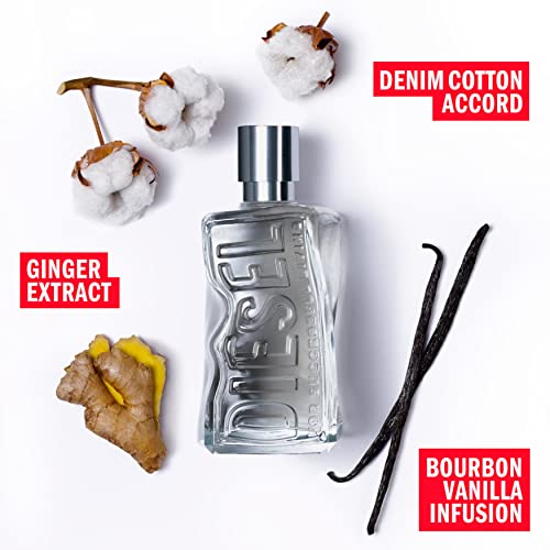 Diesel D by Diesel, Eau de Toilette, Perfume for Both Men and Women, Ambery Fougere Fragrance