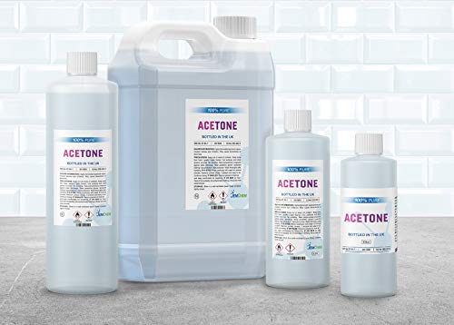 Acetone 500ml Acrylic Nail Remover Premium UV/LED Gel Nail Polish Remover