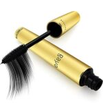Vegan Mascara for Sensitive Eyes, Natural and Hypoallergenic mascara, Buildable Lengthening and Volumizing for Natural Looking Eyelashes, Cruelty