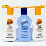 Malibu Sun Protection Travel Size Tanning Pack 1 x SPF 20 1 x SPF 10 Sun Tan Lotion & 1 x After Sun Aloe Vera Lotion Kit