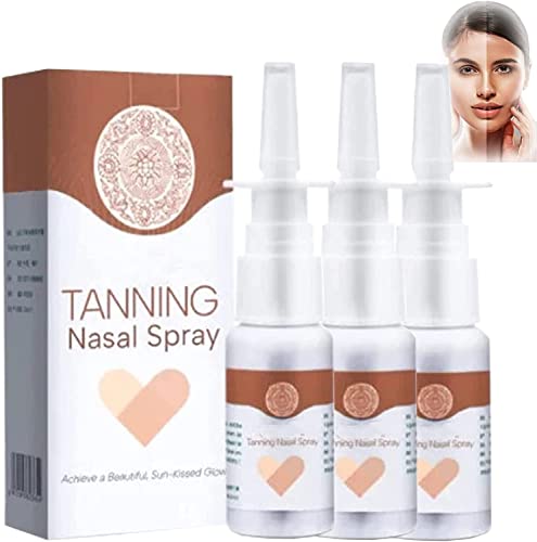BronzeMist Tanning Nasal Spray,Tanned Sunless Spray,Self-Tanning Facial Mist,Tanning Sunless Spray,Deep Tanning Dry Spray,Sunless Tanning Mist,Na