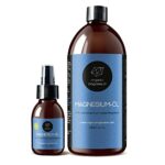 Organic Magnesium Zechstein Oil Spray - 1000ml + 100ml | 100% Natural Ultra Pure Magnesium Oil from Organic Magnesium | Perfect for Sports & Musc