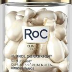 RoC - Retinol Correxion Line Smoothing Night Serum Capsules - Daily Anti-Aging Skin Care Treatment - Firming Moisturiser - 30-Piece