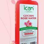 ican London Rose Water Glycerine Soothes & Softens Skin/Hydrating Skin Protection 100ml