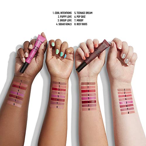 NYX Professional Makeup Powder Puff Lippie Liquid Lipstick-Best Buds, 0.021 kg