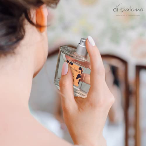 Di Palomo Vegan Wild Fig & Grape Eau De Parfum 50ml. Perfume for Women. Long Lasting Fragrance. Ladies Perfume Gifts for Her. Luxury Fragrance Gi