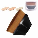 AUAUY Foundation Makeup Brush, Foundation Brush for Liquid Makeup, Kabuki Face Brush Multifunctional, for Flawless Powder, Blending Liquid or Cre
