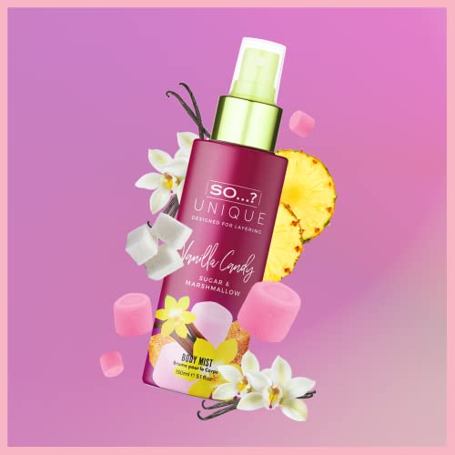 So…? Unique Grande Womens Mini Mist Gift Set, Body Mist Fragrance Spray (6x50ml)