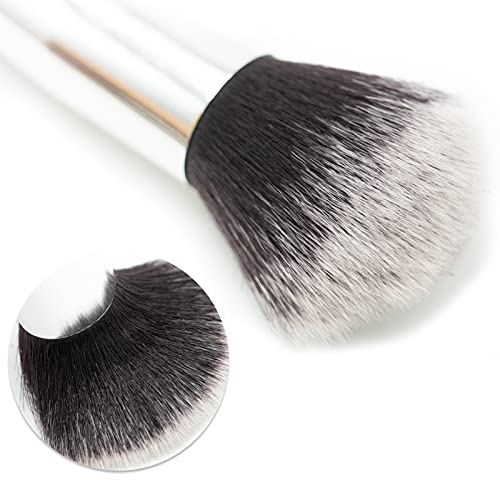 Makeup Brush Foundation Brush,Flat Top Kabuki Brush Blender,Perfect for Cream,Liquid,Concealer and Powder Make Up…