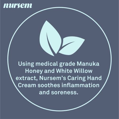 Nursem CARING HAND CREAM β 300ml | Fast absorbing, natural hand cream for very dry hands (Fragranced)