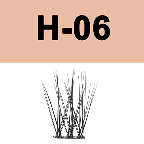 Lash Clusters DIY Eyelash Extensions 72 Pcs D Curl 10mm Cluster Eyelash Extensions Thin Stem Cluster Lashes Individual Lashes Cluster Lashes Wisp