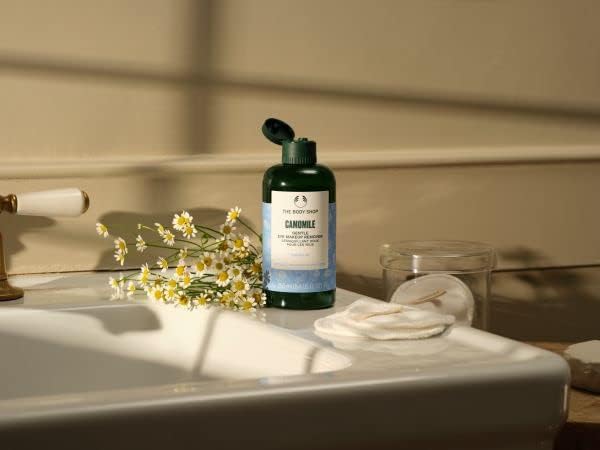 The Body Shop Camomile Gentle EYE Make-UP Remover For ALL SKIN TYPES 250ml