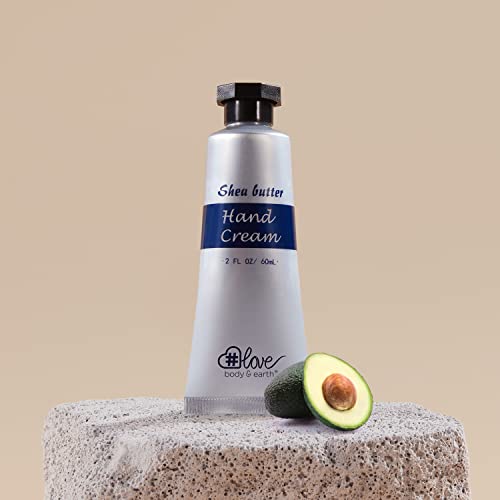 Hand Cream Gift Set for Dry Hands - Moisturizing Hand Cream Enriched with Shea Butter and Vitamin E, 2.0 oz/60ml Travel Size Lotion, Birthday Gif