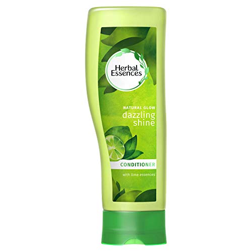 Herbal Essences Dazzling Shine with Lime Essences Conditioner, 400 ml, Pack of 6