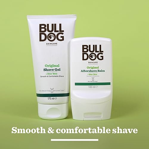 BULLDOG - Shave for Men | Original After Shave Balm | for Dry and Normal Skin | 100 ml