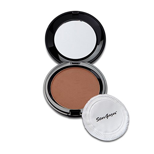 Pressed powder White, pressed powder full cover foundation including mirror and puff applicator