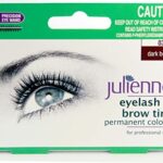 Julienne Eyelash And Eyebrow Permanent Dark Brown 03 Colour Tint 15Ml