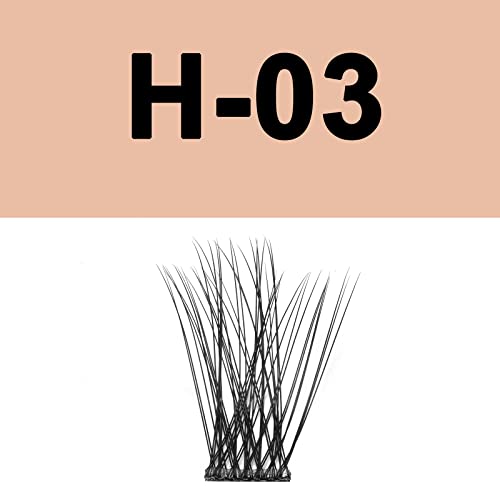 Lash Clusters DIY Eyelash Extensions 72 Pcs D Curl 10mm Cluster Eyelash Extensions Thin Stem Cluster Lashes Individual Lashes Cluster Lashes Wisp