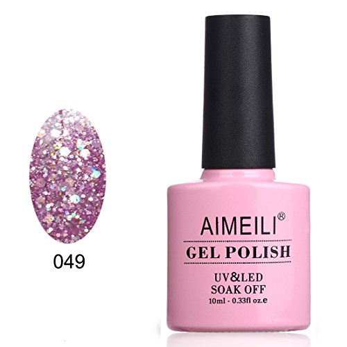 AIMEILI Nude Gel Nail Polish, UV/LED Soak-Off Gel Polish French Nail Gel, Nail Lamp Nail Art Manicure Salon DIY at Home, Long Lasting & Easy to A