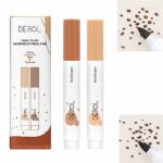 SHEEYOON Freckle Pen, 2 pcs Natural Lifelike Freckle Makeup Pen Magic Freckle Color, Waterproof Long lasting Pen for Natural Effortless Sunkissed