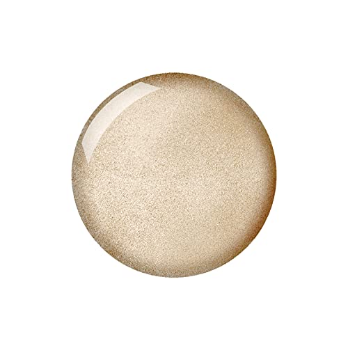 Barry M Gelly Hi Shine Nail Paint, Shade Dandelion | Metallic Golden Nail Polish