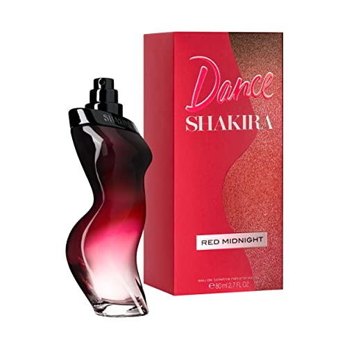 Shakira Perfumes - Dance Red Midnight by Shakira for Women - Long Lasting - Sexy, Elegant and Femenine Fragance - Sweet and Bold Notes - Ideal fo