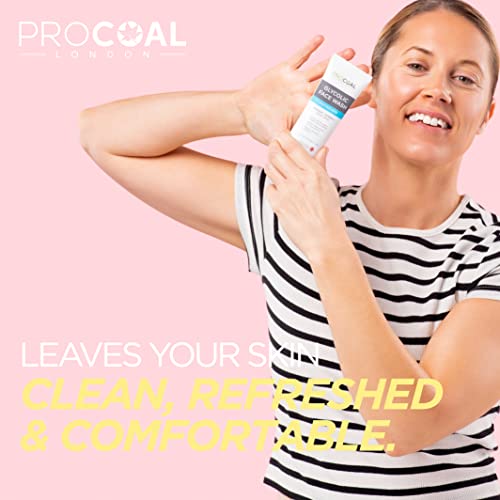 Glycolic Face Wash with Vitamin C by Procoal – Purifies, Cleanses and Resurfaces Complexion, Cruelty-Free, Made in UK